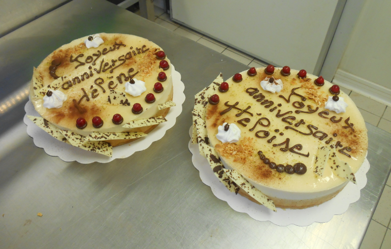 2 bavarois poires caramel 10 12 parts