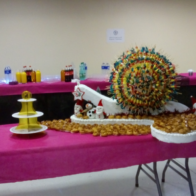 brochette de bonbons