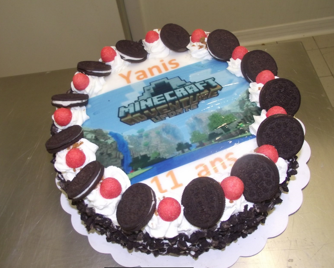 choco chanel 10-12 parts avec photo Minecraft