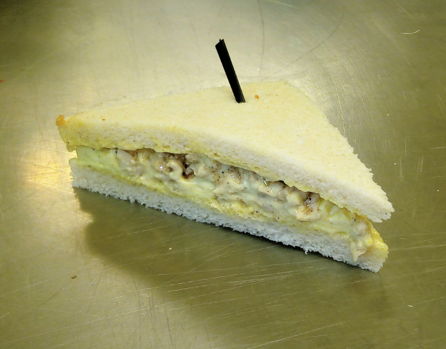 club Sandwich poulet-mayo.