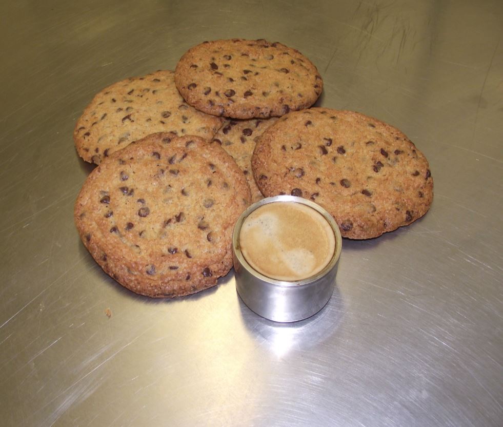 Cookies aux pépites de chocolat.