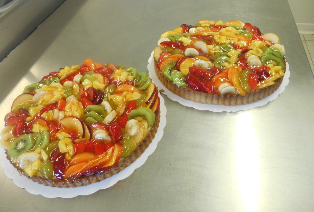 Deux tartes aux fruits frais 10 12 parts 1