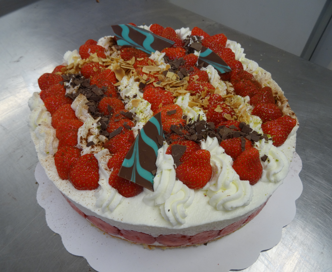 fraisier 6-8 parts