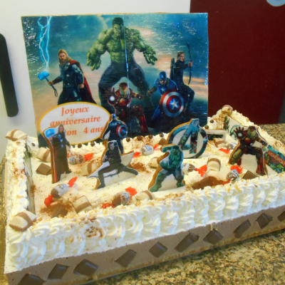 Milkabon 20 24 parts theme avenger