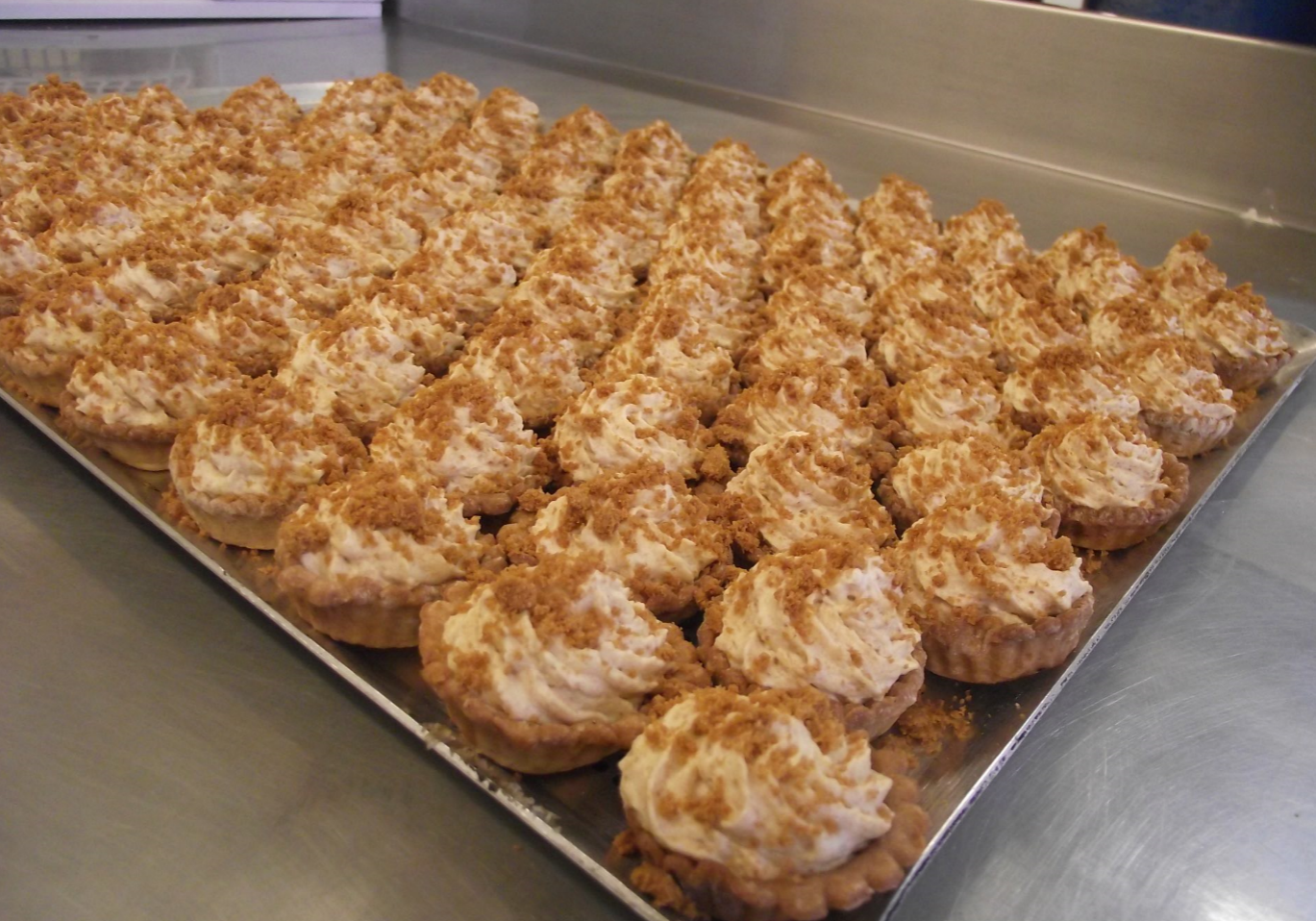 mini tartelettes confiture de lait-spéculoos