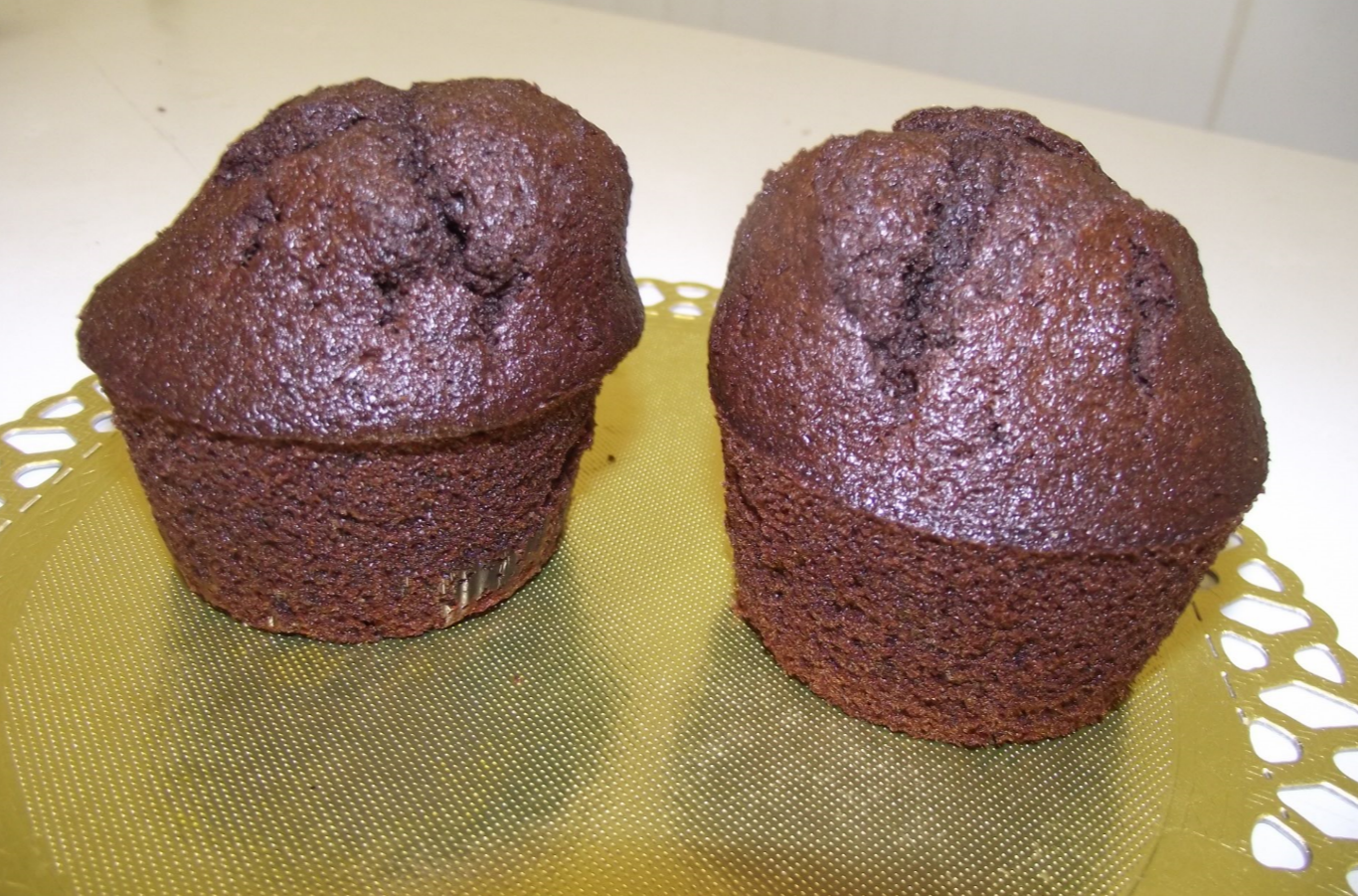 muffins au chocolat noir intence