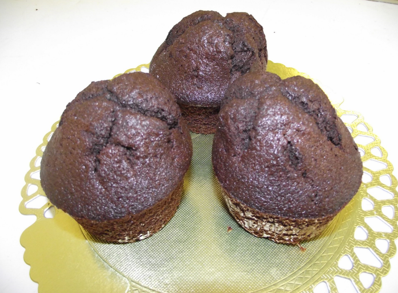 muffins au chocolat noir intence.