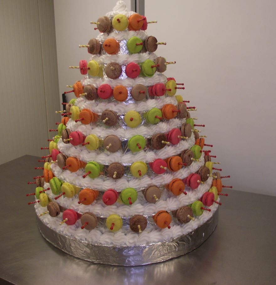 pyramide de macarons 