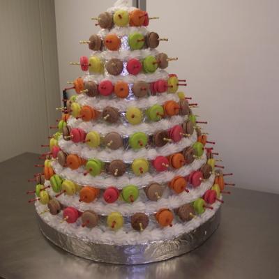 pyramide de macarons 