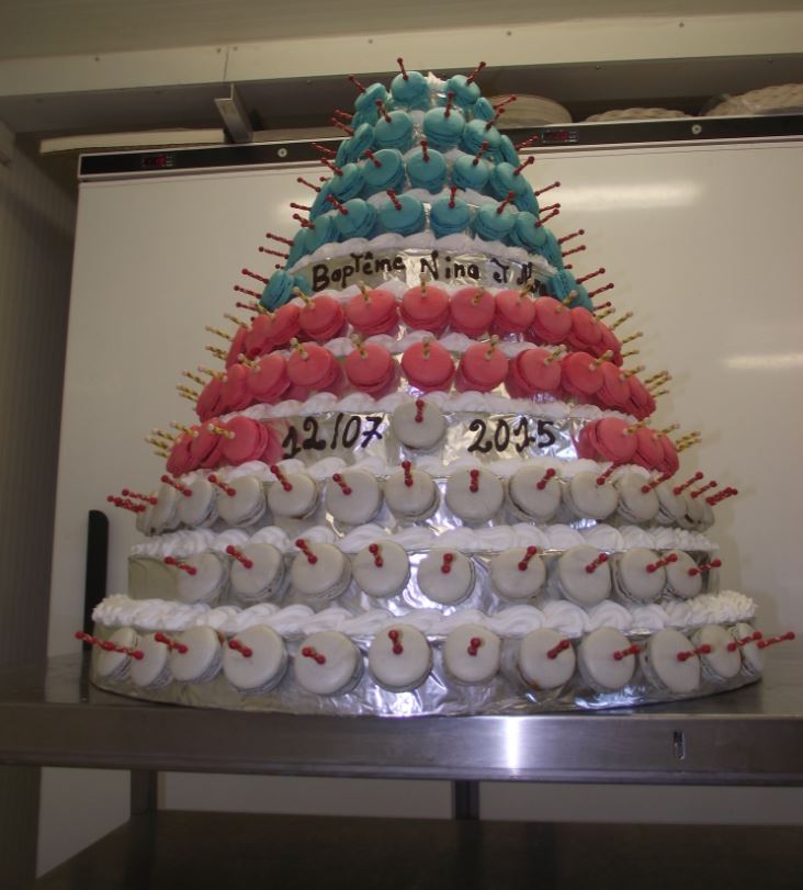 pyramide de macarons 