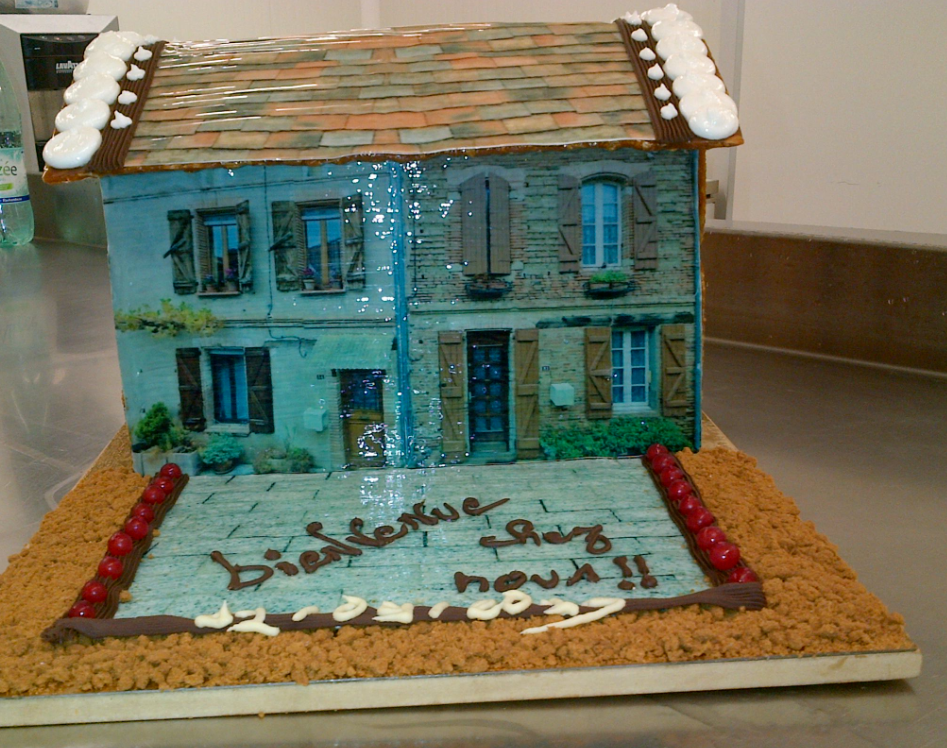 pièce montée thème maison