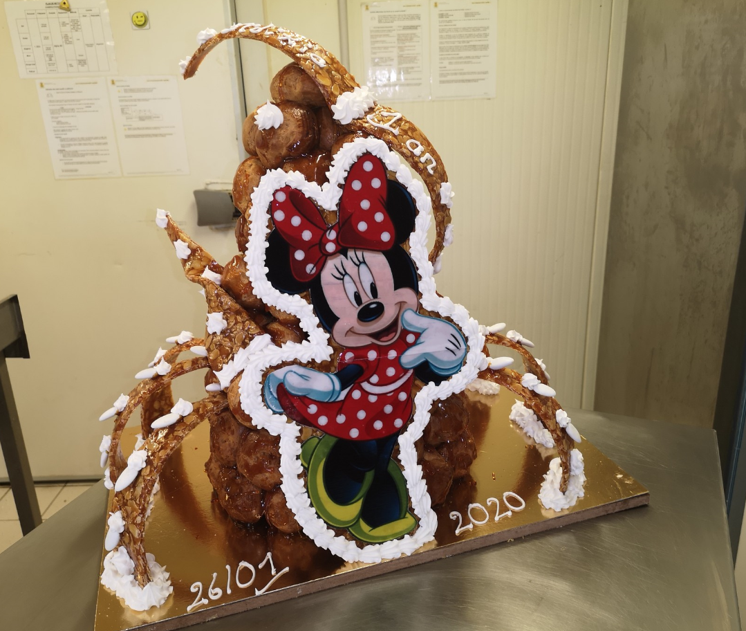 Piece montee theme minnie