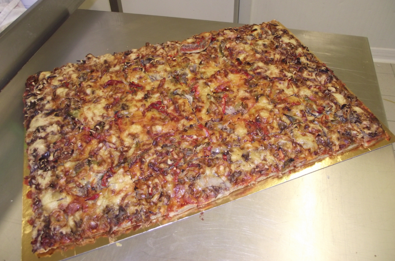 plaque de pizza texane