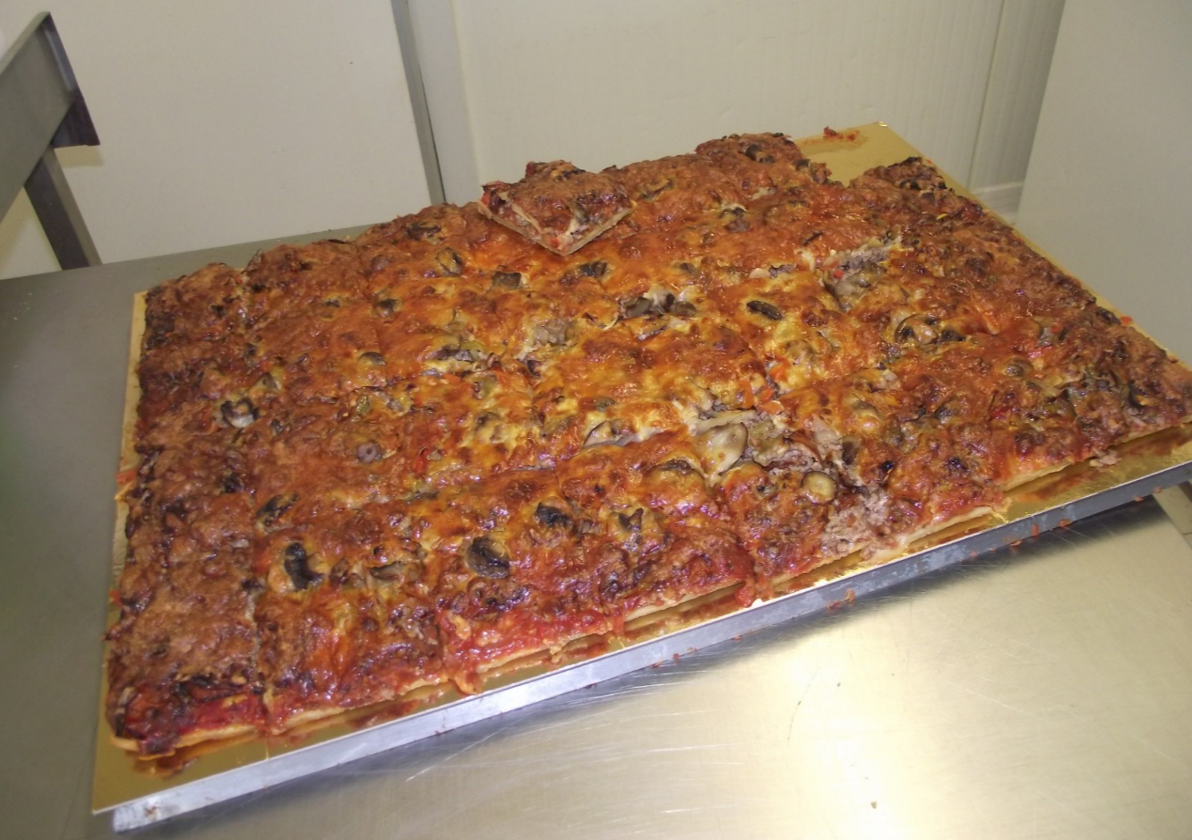 plaque de pizza texane