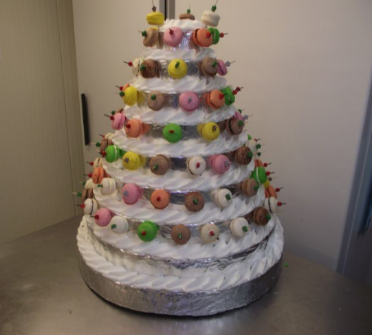 pyramide de macarons 