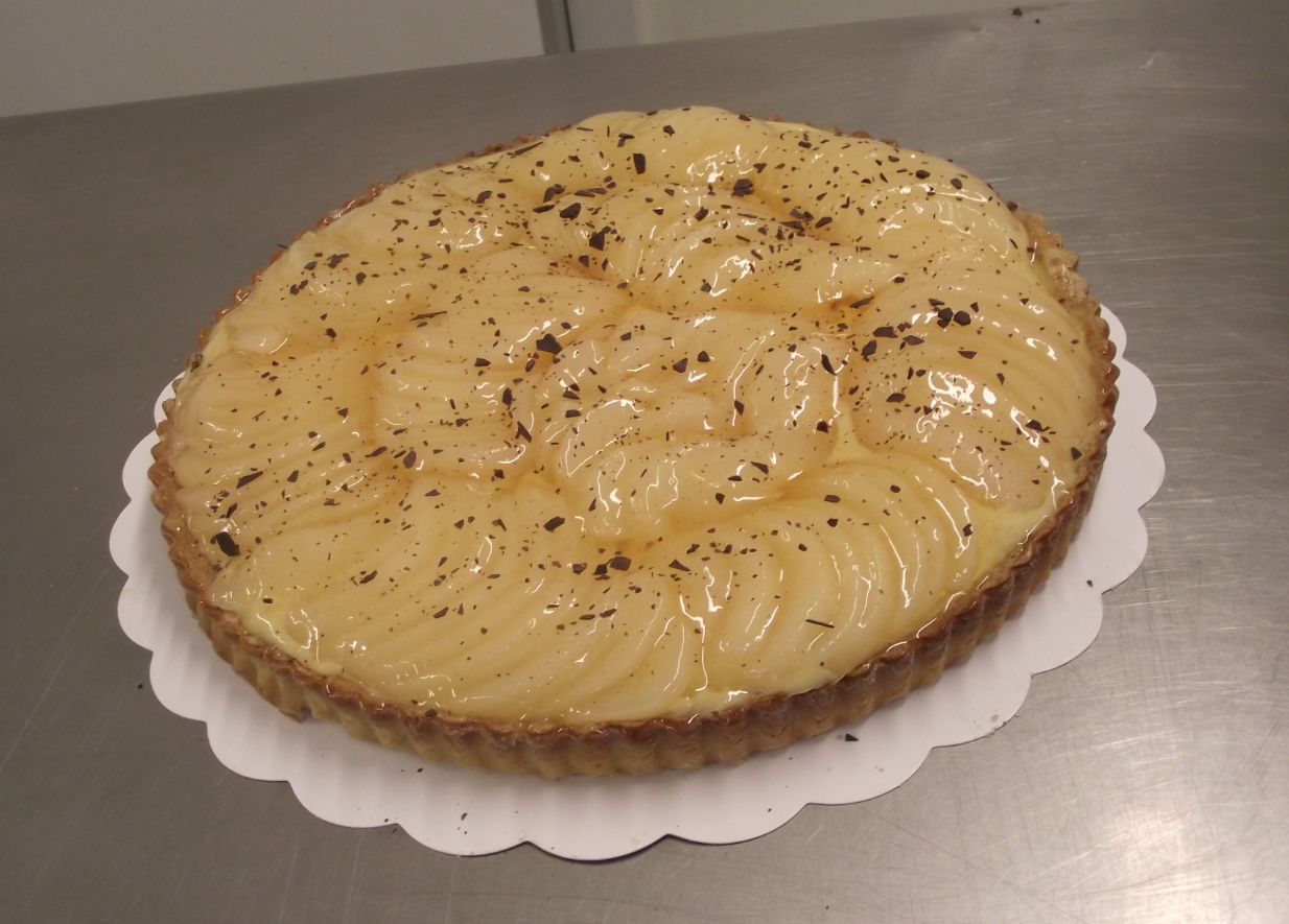 Tarte à la poire 10-12 parts