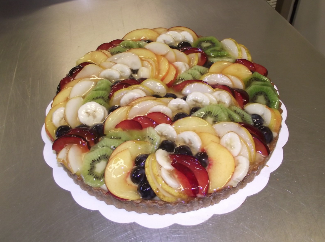 tarte aux fruits frais 10-12 parts