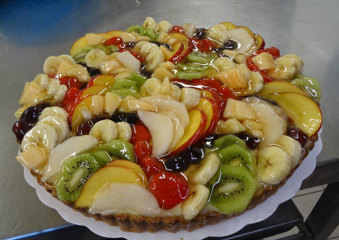 tarte aux fruits frais 10-12 parts