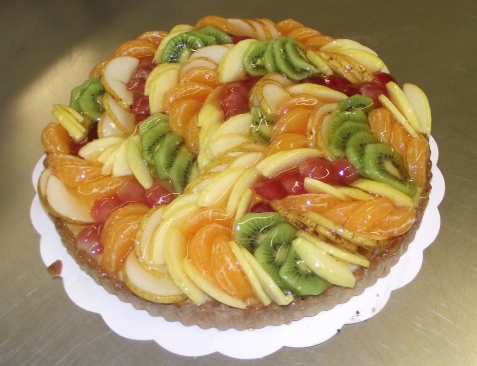 tarte aux fruits frais 10-12 parts