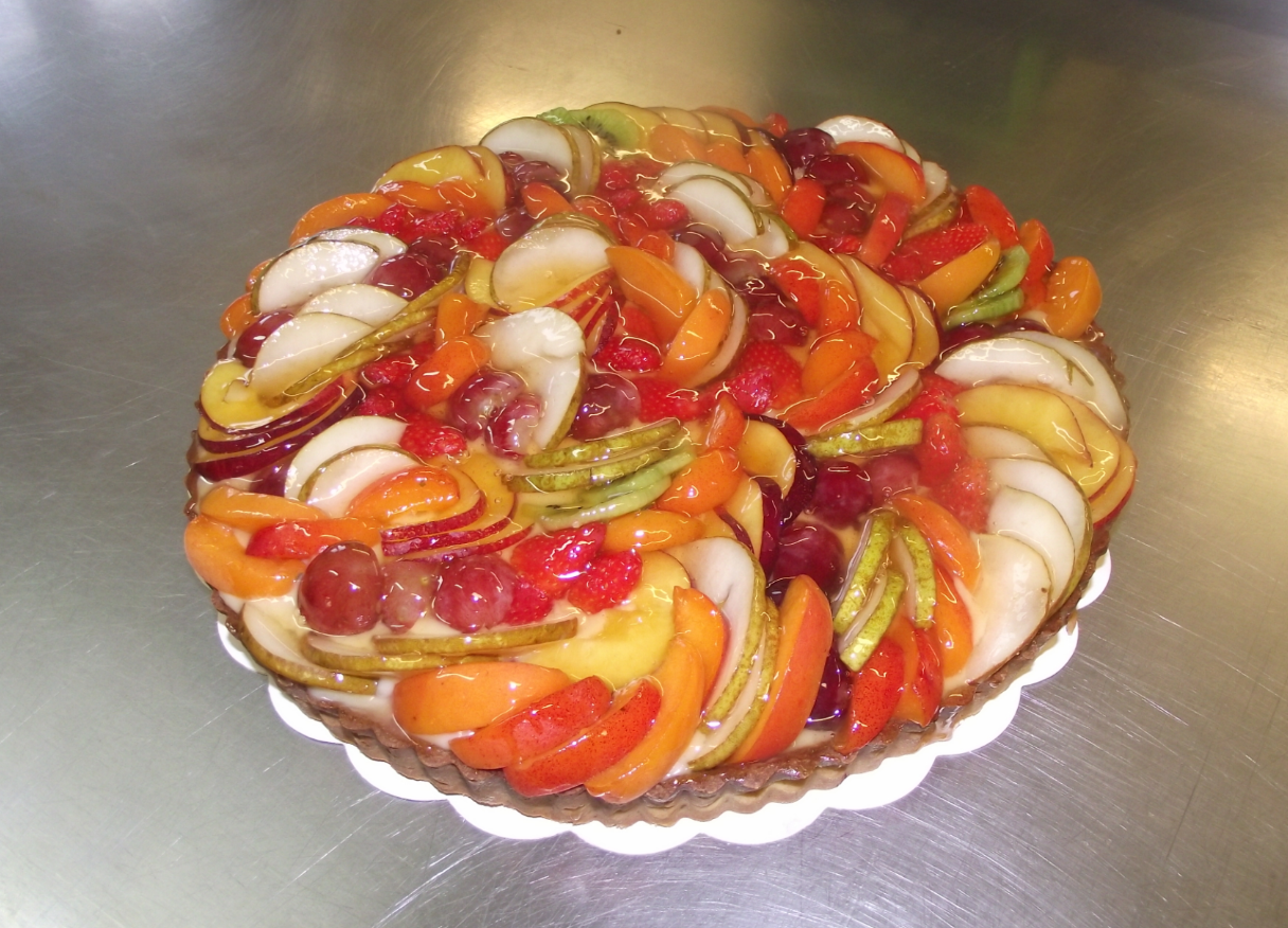 tarte aux fruits frais 10-12 parts 