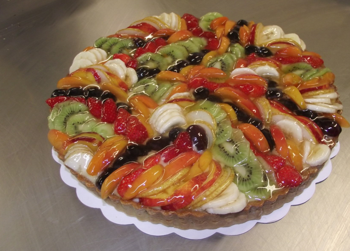 tarte aux fruits frais 10-12 parts 