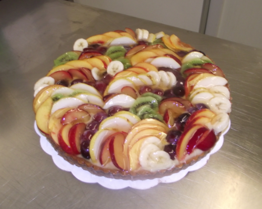 tarte aux fruits frais 10-12 parts