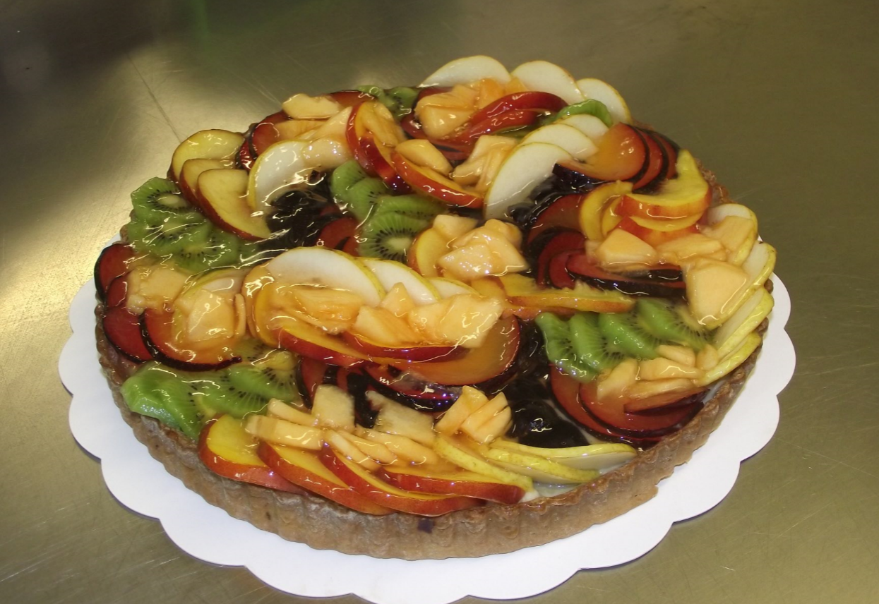 tarte aux fruits frais 10-12 parts 