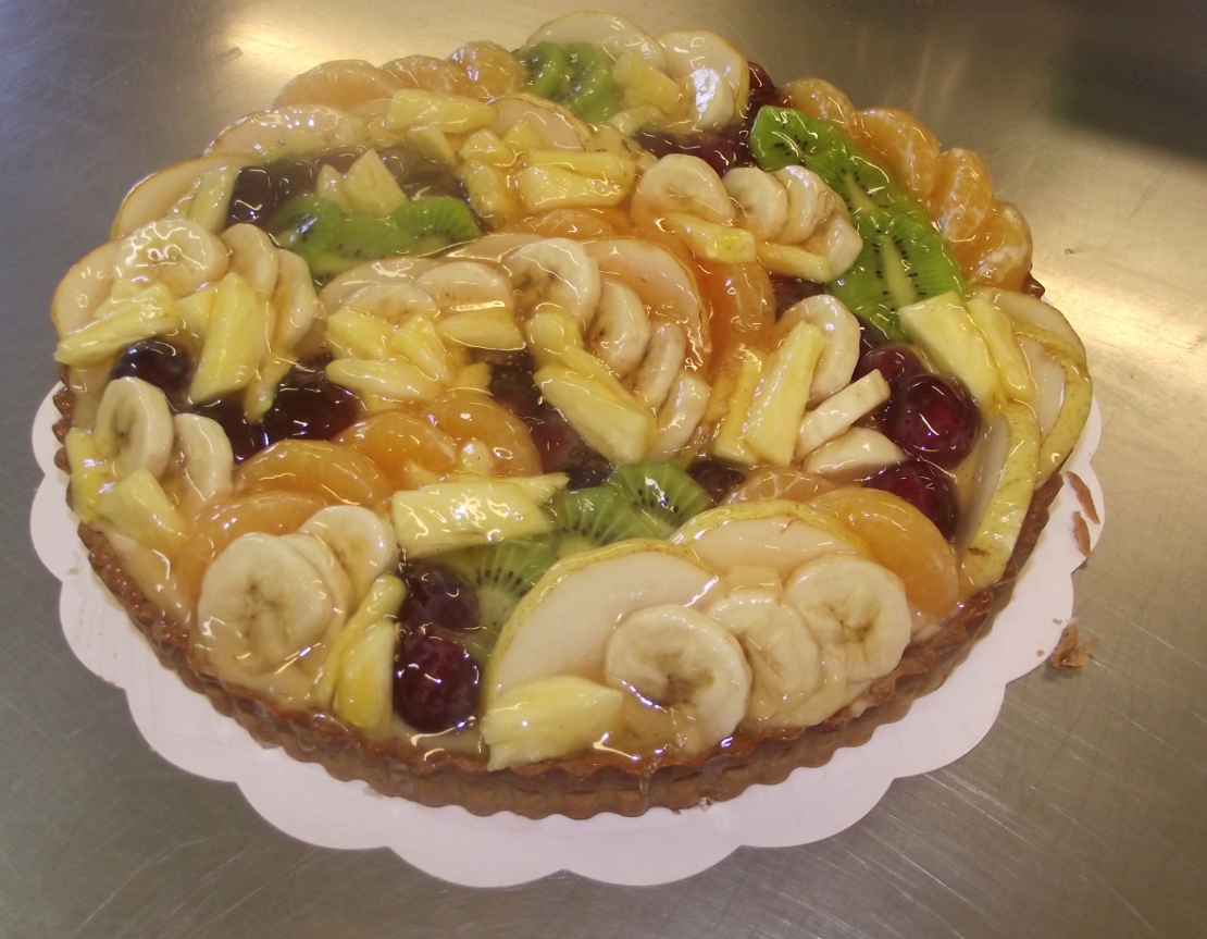 tarte aux fruits frais 10-12 parts 