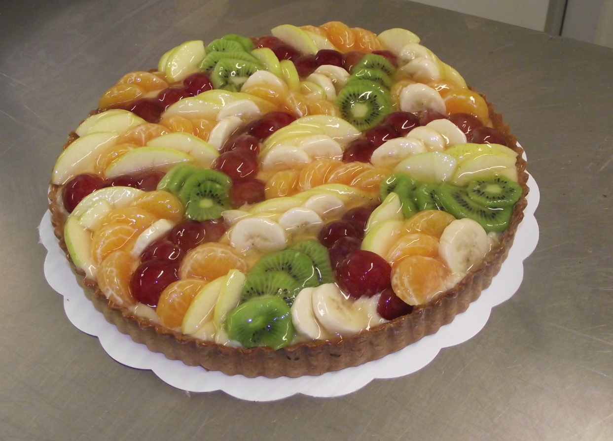 tarte aux fruits frais 10-12 parts 