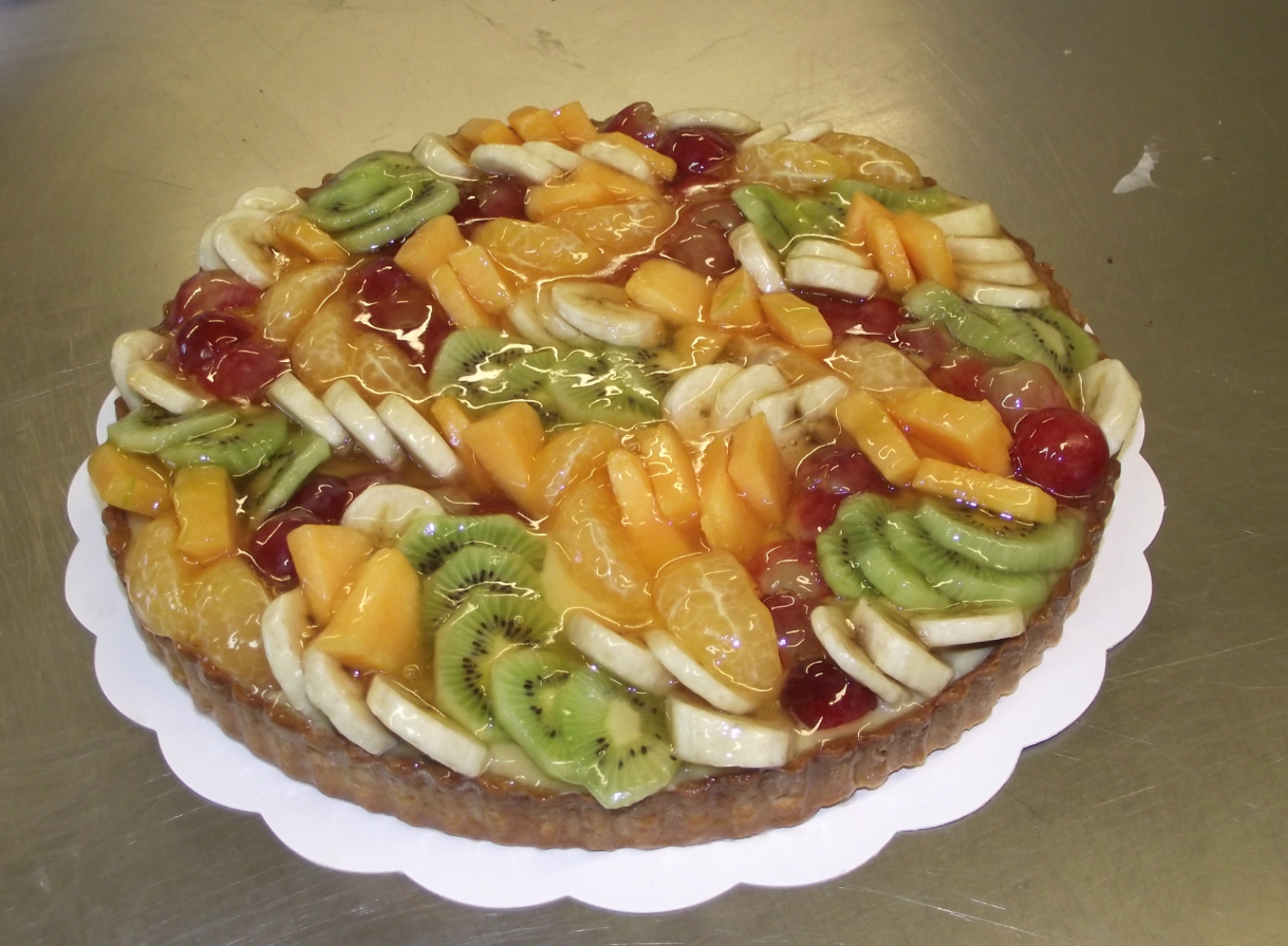 tarte aux fruits frais 10-12 parts