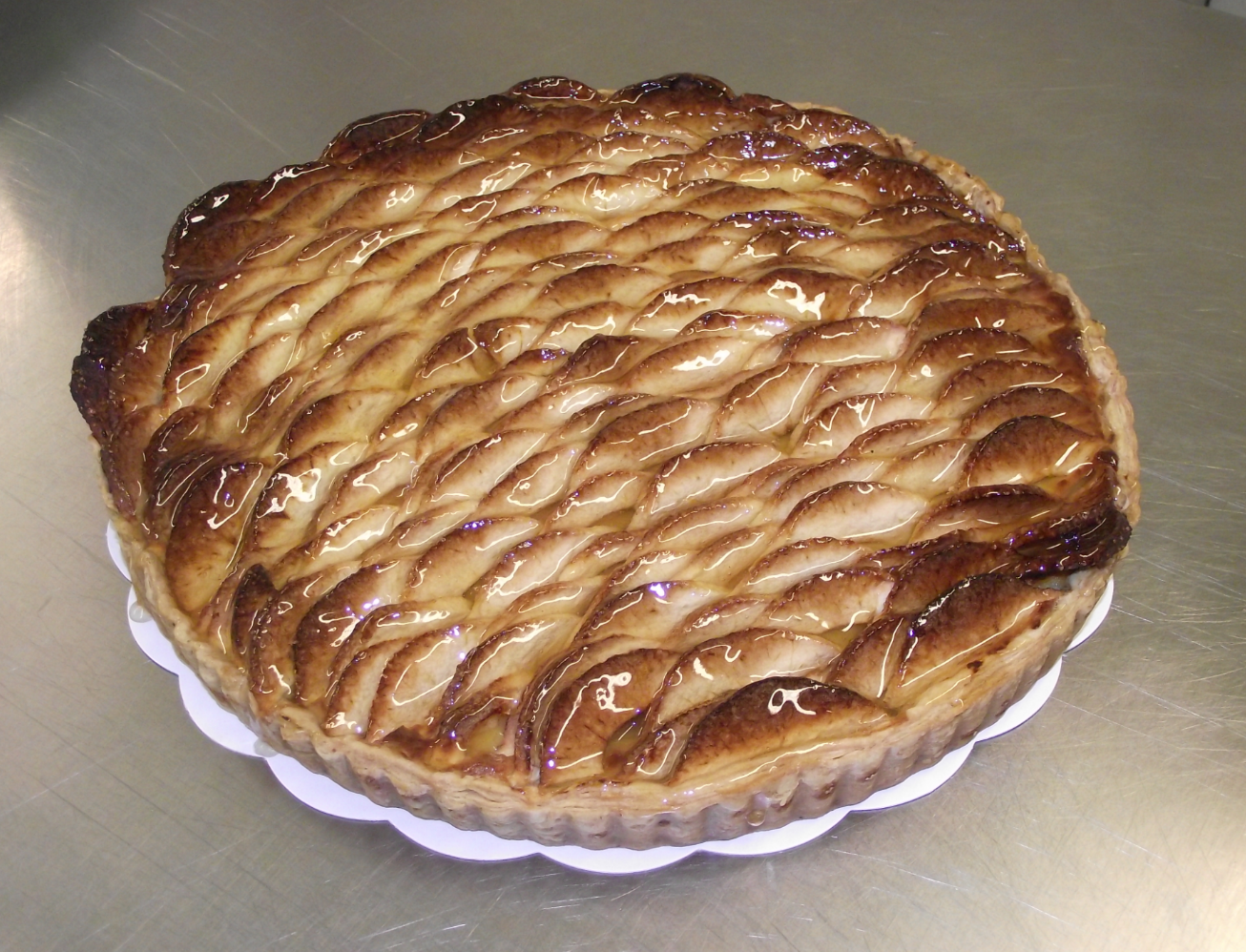 tarte aux pommes 10-12 parts 