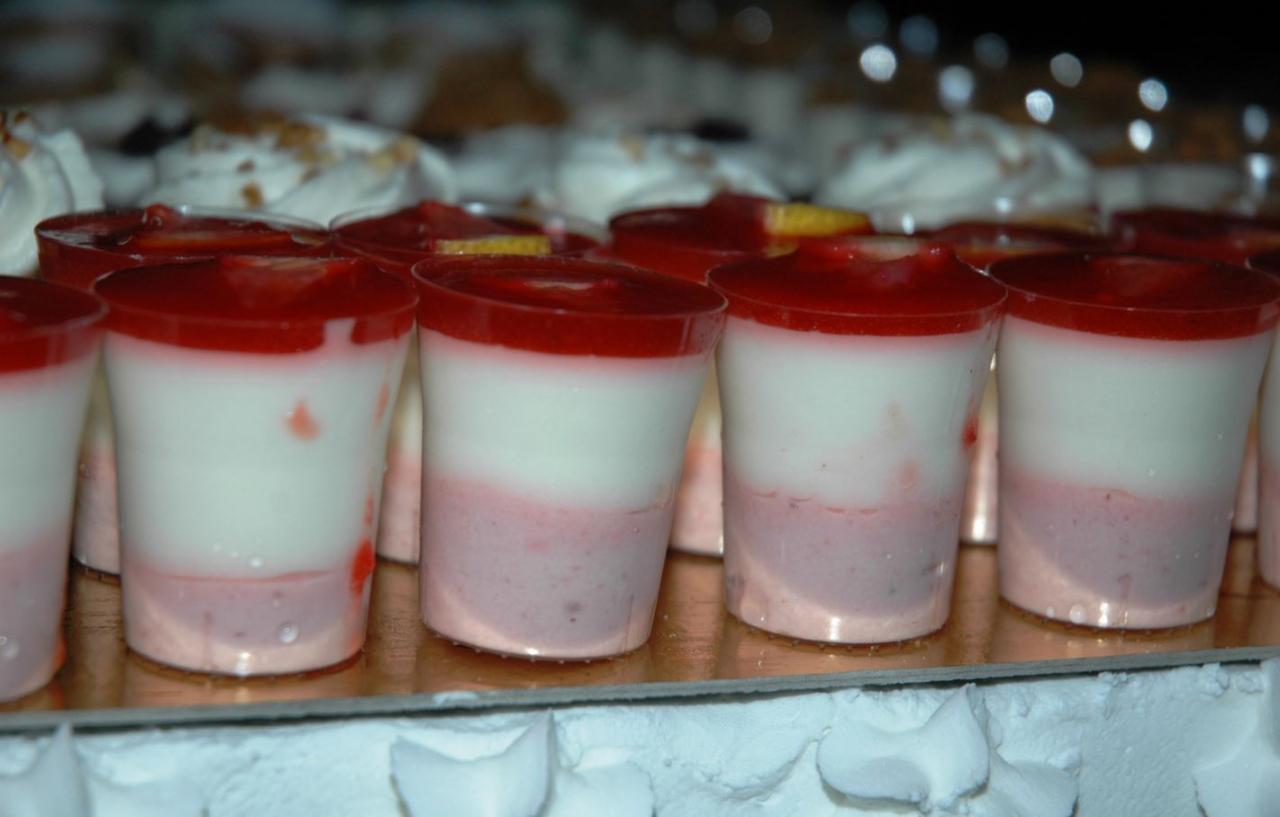 verrine fraise-citron