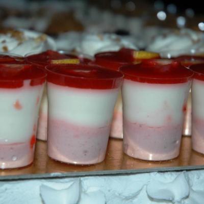 verrine fraise-citron