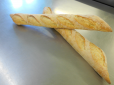 Baguette tendre en biseau