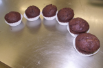 Muffins au chocolat noir intense