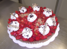 Tarte aux fraises 10 12 parts