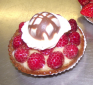 Tartelette framboise